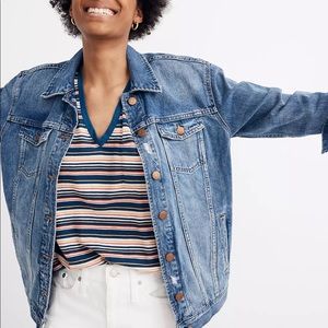 Madewell Oversized denim jacket
